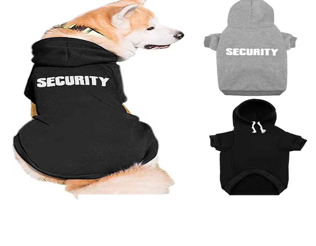 Wholesale New Pet Sweatshirt Security Printed Dog Hoodie Dog Clothes CLASSIC Halloween Leisure 100% Cotton Sustainable Springs