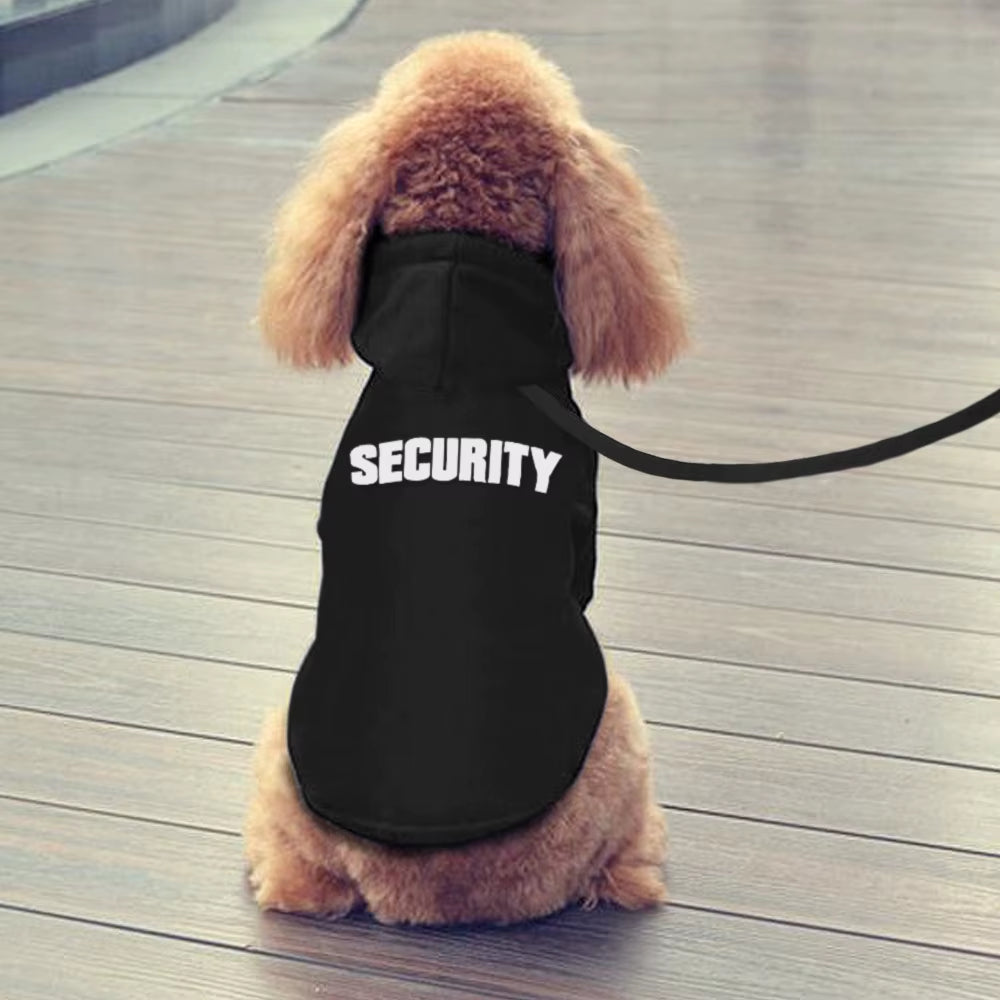 Wholesale New Pet Sweatshirt Security Printed Dog Hoodie Dog Clothes CLASSIC Halloween Leisure 100% Cotton Sustainable Springs
